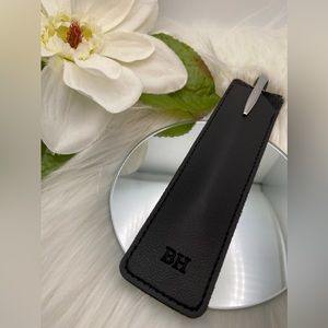 Embossed Pen Case and Pen, two initials